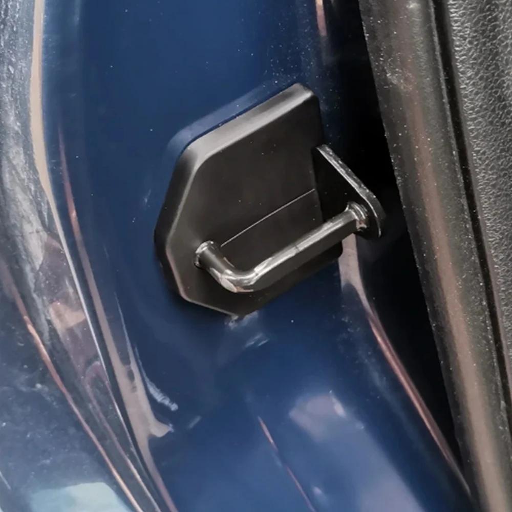 4Pcs/set ABS Car Door Lock Cover Decoration Protection Cover for Ford Focus 2 MK2 2005-2014 Car Styling Accessories