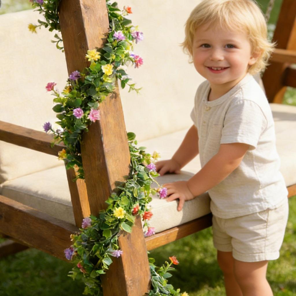 Simulated Artificial  Seed Heads, Baby's Breath, Rattan, Home Green Plant Decoration, Wall Hanging Vine Decoration