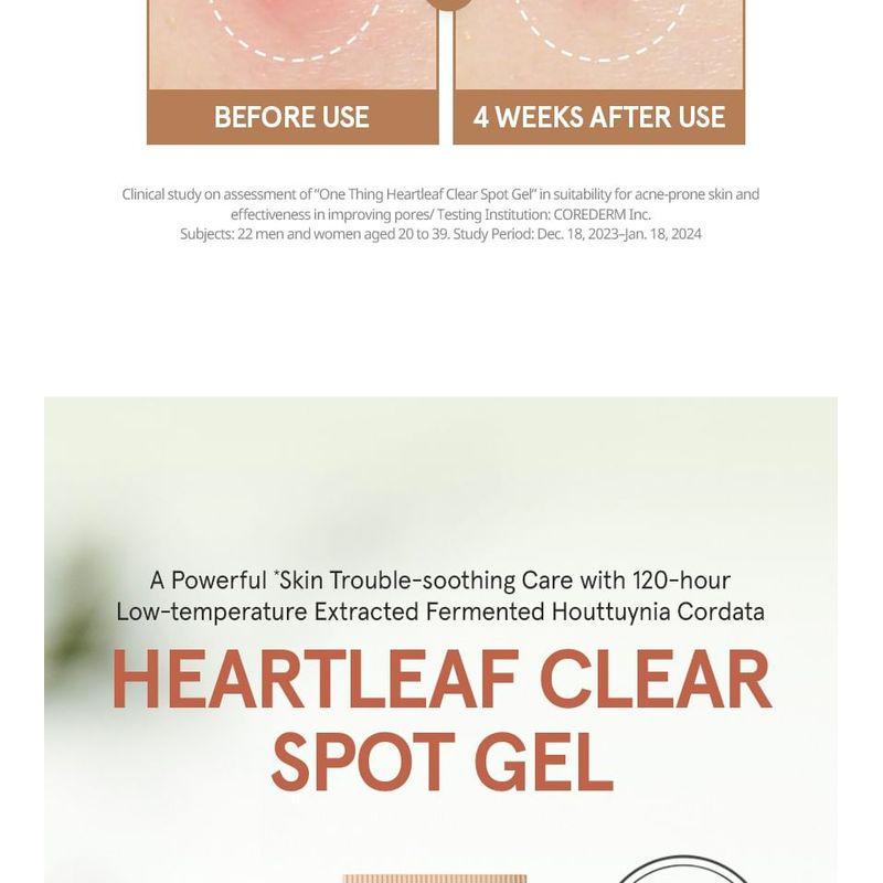 ONE THING - Heartleaf Clear Spot Gel