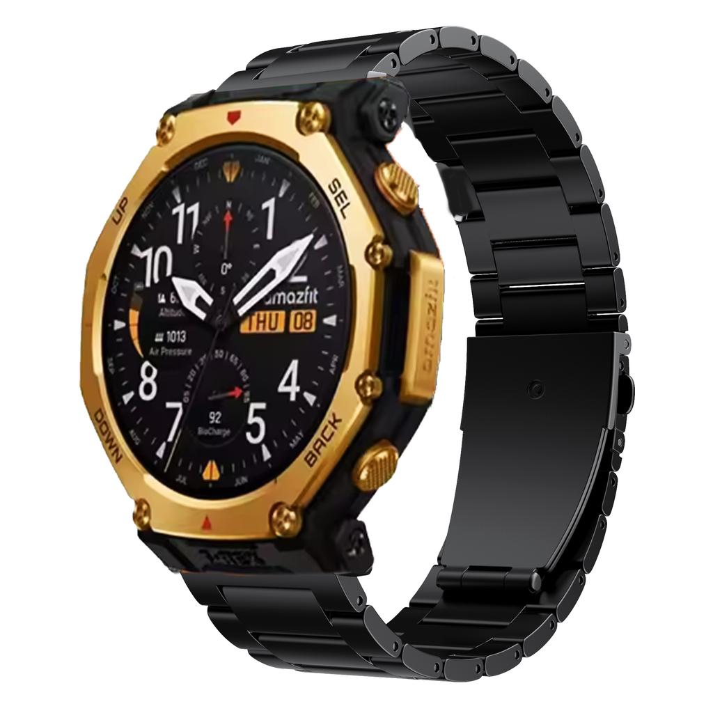 Titanium Alloy Strap For Amazfit T-REX 3 Pro Sport Bracelet For Amazfit Watch GTR 4 3 2 2E Balance2 Watchband Accessories Correa