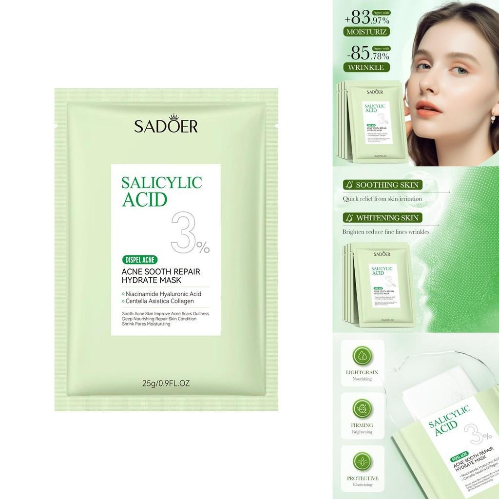 Sadoer Nourishing Hydrating Mask With Salicylic Acid For Deep Hydration And Acne Repair 25g