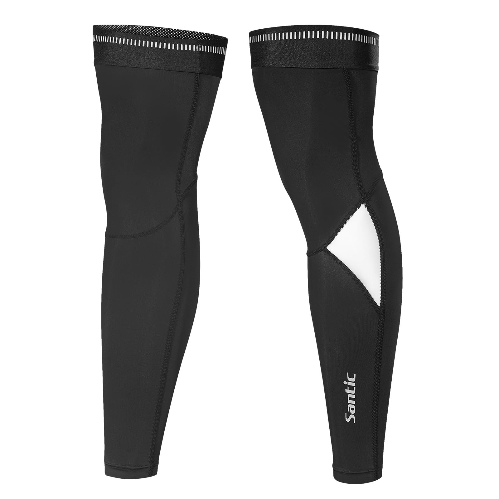 

Santic Men s Cycling Leg Covers, Summer Knee Support for Bicycles and Outdoors, Thin, Elastic, Breathable, Anti-Slip, and Anti-Seizure, White, Size M