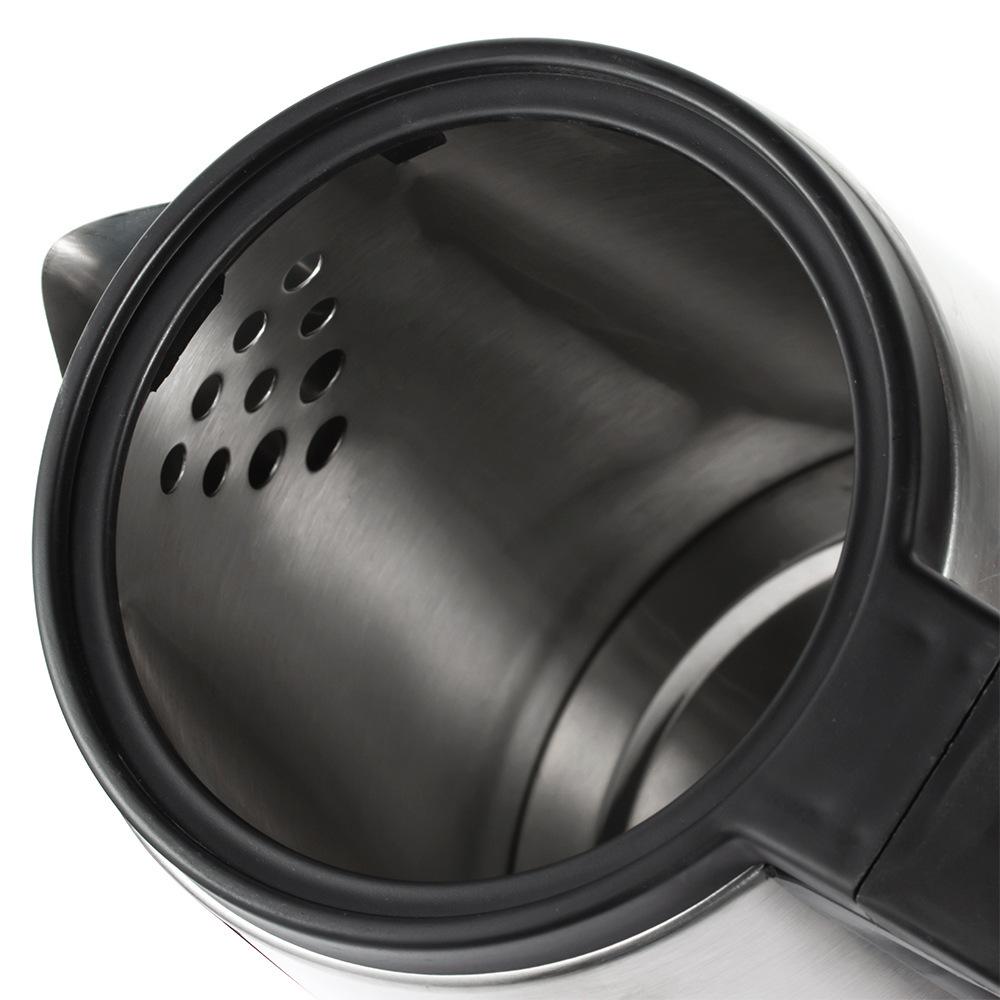 2-in-1 Stainless Steel Electric Kettle: Multi-functional Large Capacity