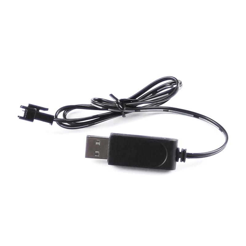 7.4V 500mAh R/C Rechargeable Battery Pack with USB Charging Wire Great Bearing Spare Part for 1/10 RC Car WPL Model Toys