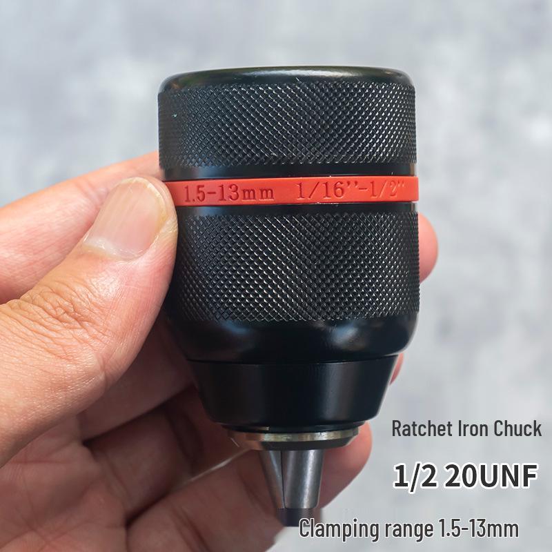 Universal Self-Locking Ratchet Drill Chuck Wrench for Power Tools