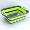 Multi Functional Foldable Spoon Cutting Board Multifunctional Silicone Foldable Cutting Board Dishwashing Basin Cutting Board