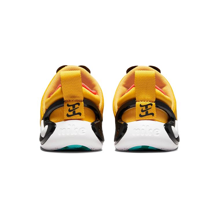 Nike Dynamo GO FlyEase SE Caterpillar Slip Resistant Low Top Sports Casual Shoes Yellow Infant And Toddler DR0271-700