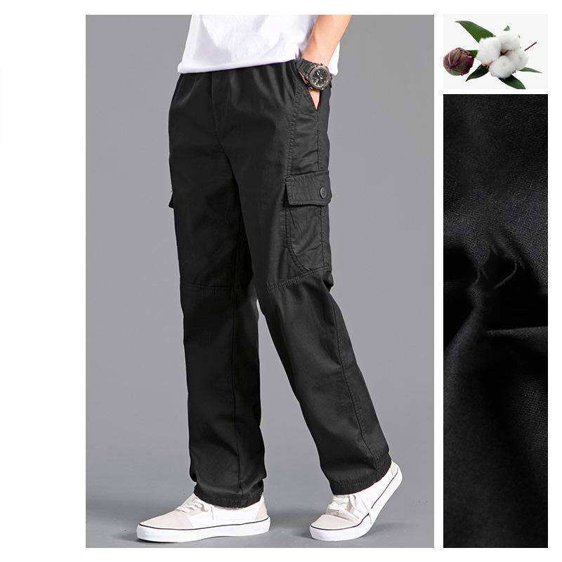 

Весна Осень Мужские брюки Повседневные спортивные брюки Спортивные брюки для активного отдыха XS чёрный