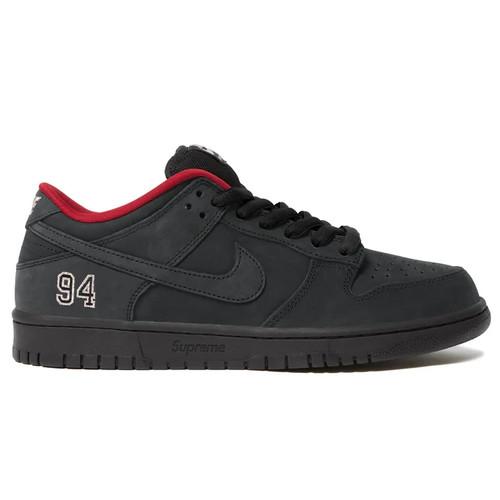 

Supreme x Nike Dunk SB Pro OG QS Supreme 94 Черный HQ8487-001 EU 41 чёрный