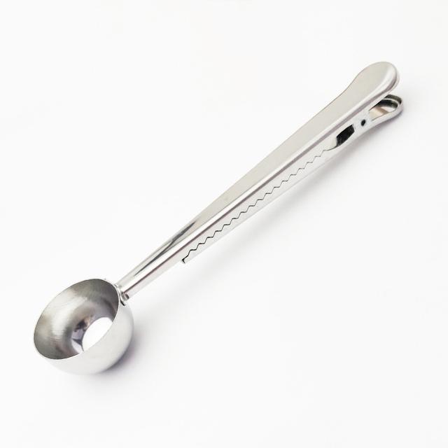 Set 4 Cucchiai Dosatori In Acciaio Inox Con Manico Lungo In Legno - Misure 18g, 20g, 22g, 31g Per Tè, Caffè, Zucchero, Polvere