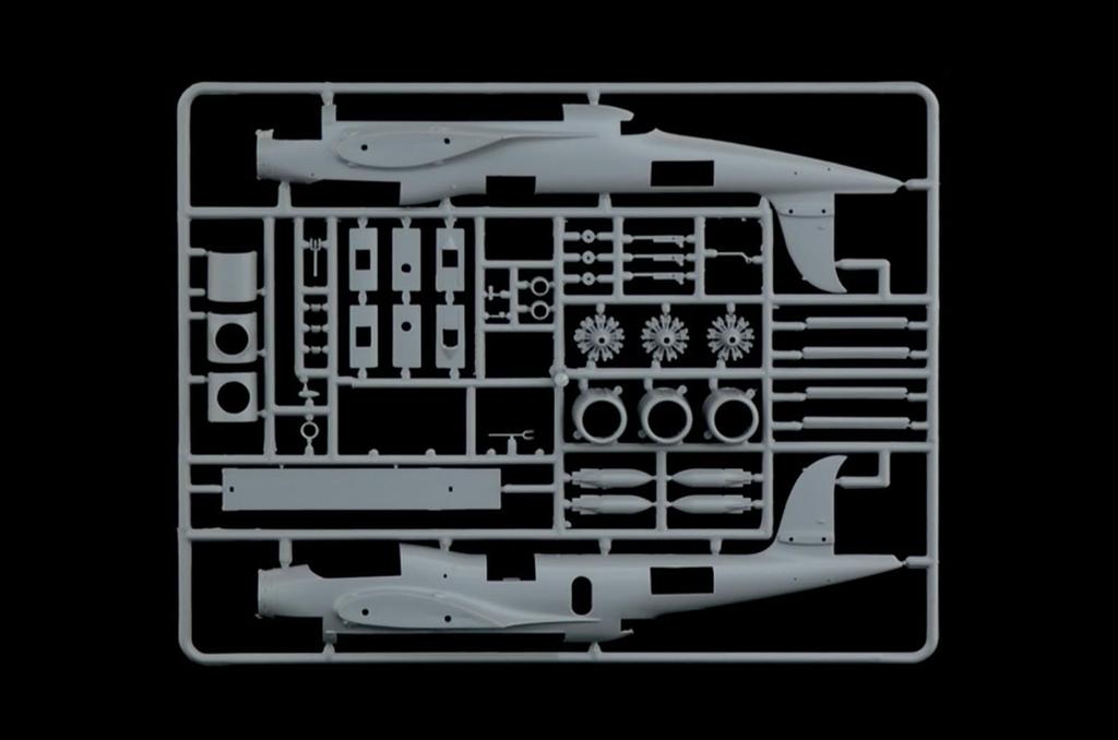 Platz Italeri 1/72 Scale WWII Italian Canto Z.506 Airone Seaplane Plastic Model Kit IT1360 (Airplane)