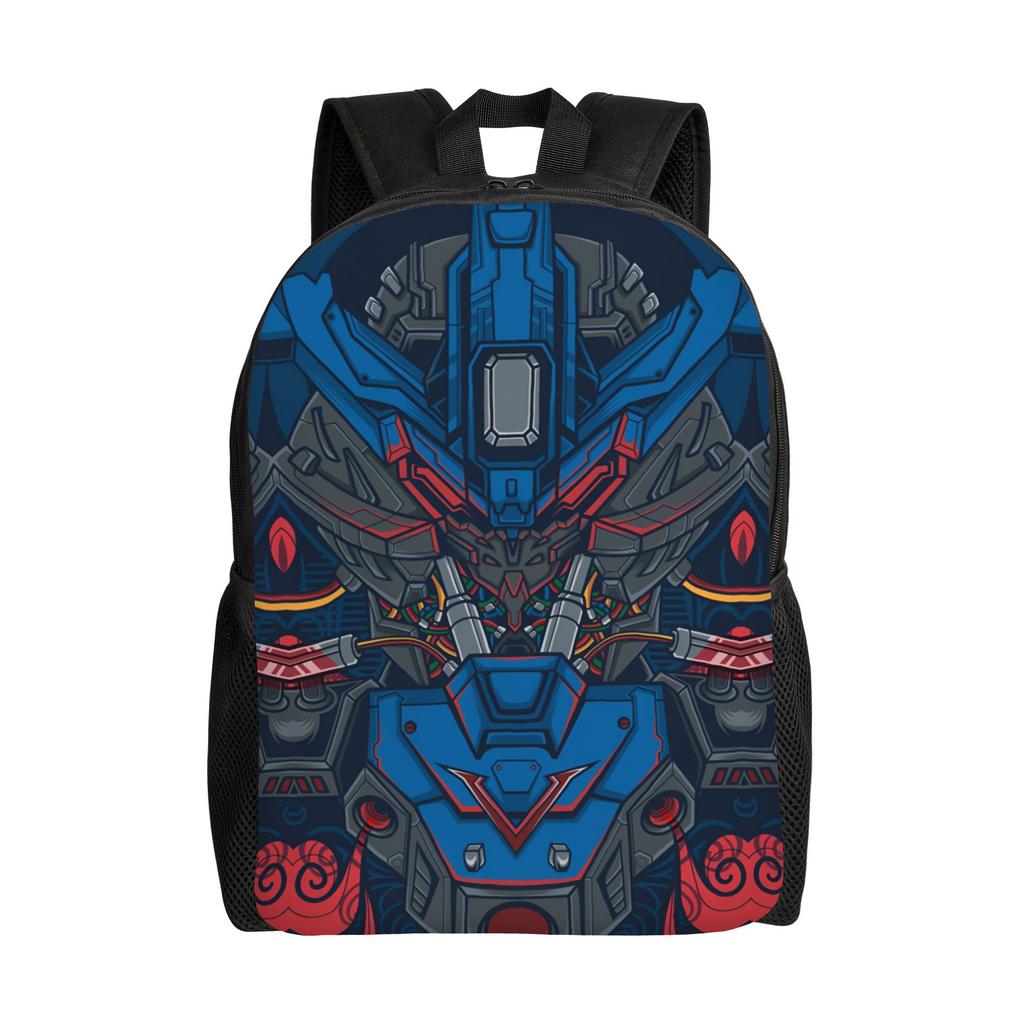 Personalized Gundams Backpacks Men Women Casual Bookbag for School College Anime Bags