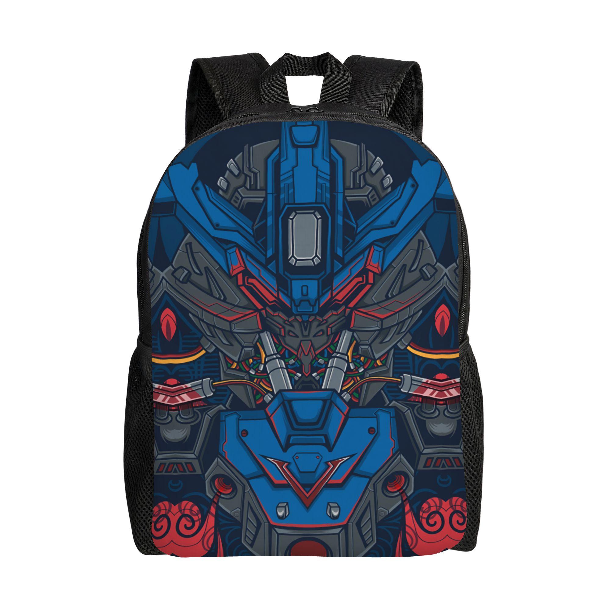 Gundam Rugzakken voor Vrouwen Mannen College School Student Boekentas Past op 15 Inch Laptop Anime Tassen One Size