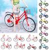 High Quality Kids Gift Toys Dollhouse Plastic Bike Doll Accessories Outdoor Sports Toy Doll Bicycle