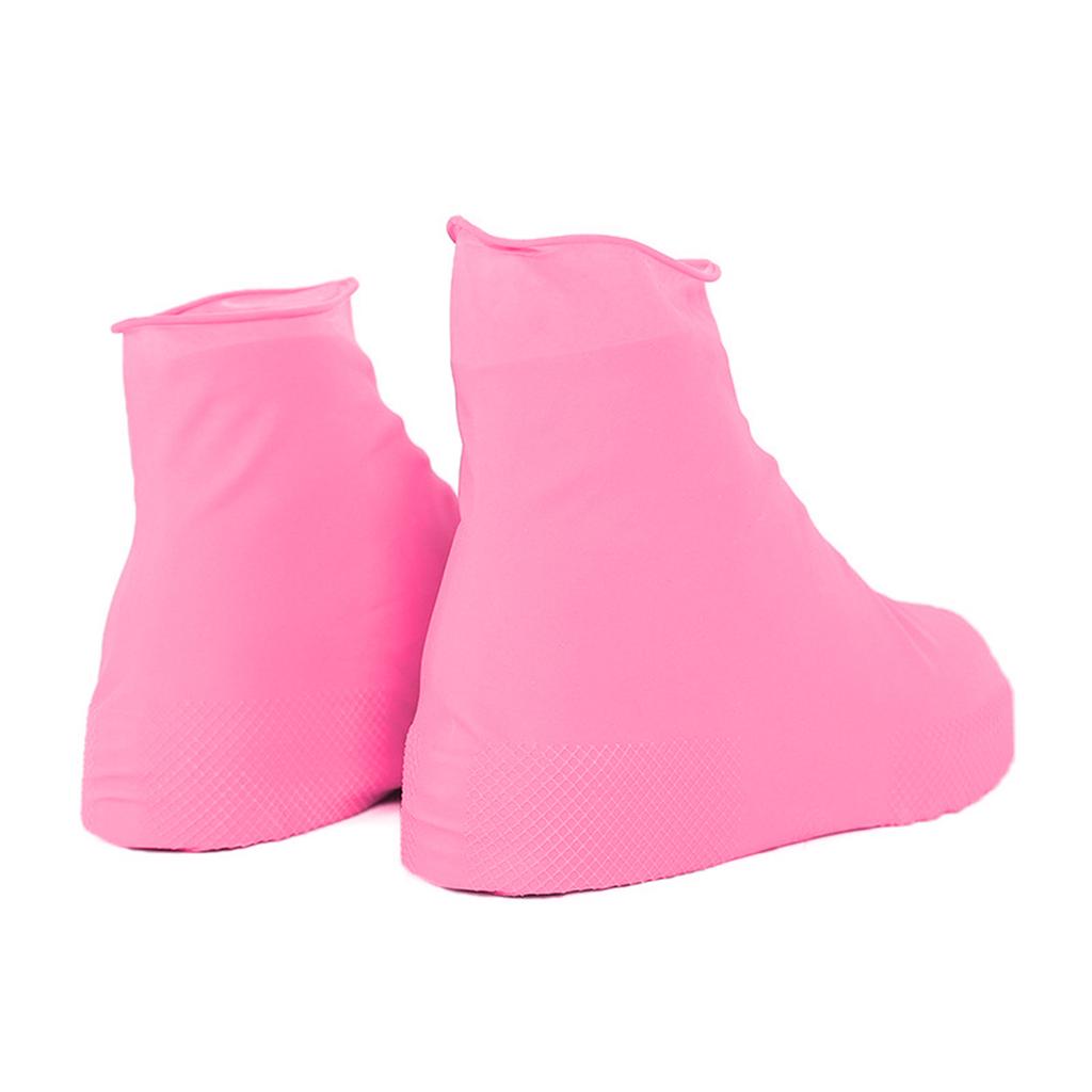 Rubber Waterproof Shoe Covers Not Slip Rain Protectors Rain Galoshes Suitable for Rainy Days Camping Fishing Car Washing