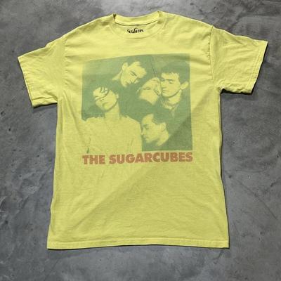 Bjork The Sugarcubes Band 90s Remake Design Rare T Shirt Heavy Cotton NH27112 Unisex T-Shirt