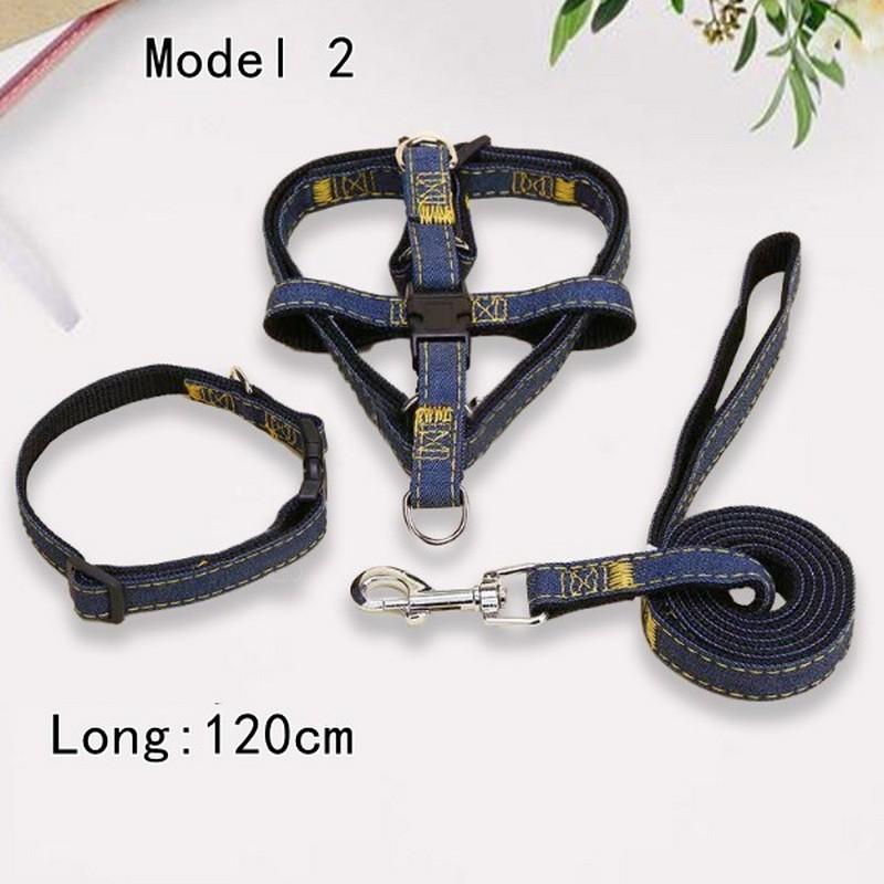 Cat and Dog Harness and Leash Set Adjustable Small Dog Vest Anti-escape Leash for Walking Cats and Dogs Pet Supplies