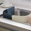 Kitchen Sink Water Retaining Plate Anti-splashing Baffle Suction Cup Water Retaining Strip Washing Dishes Anti-splashing Baffle Waterproof