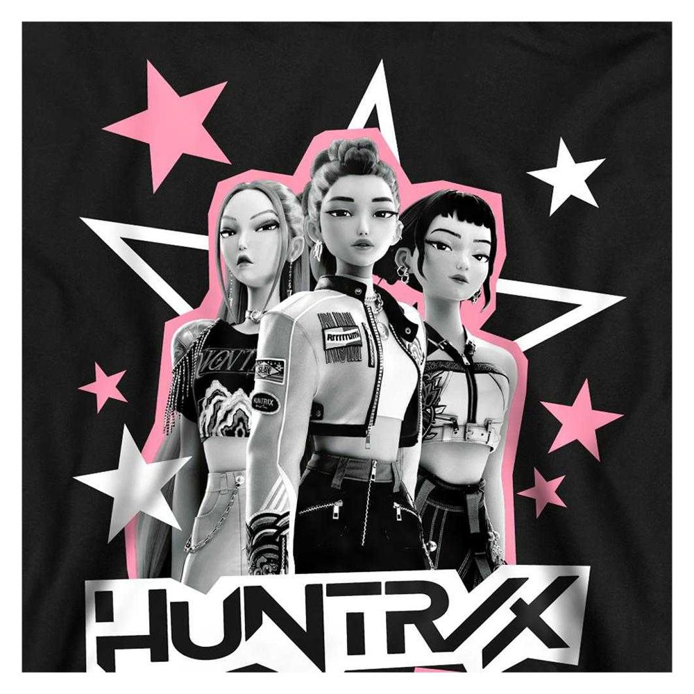 K-Pop Demon Hunters Unisex Adult Huntrix Scrapbook Stars Sweatshirt