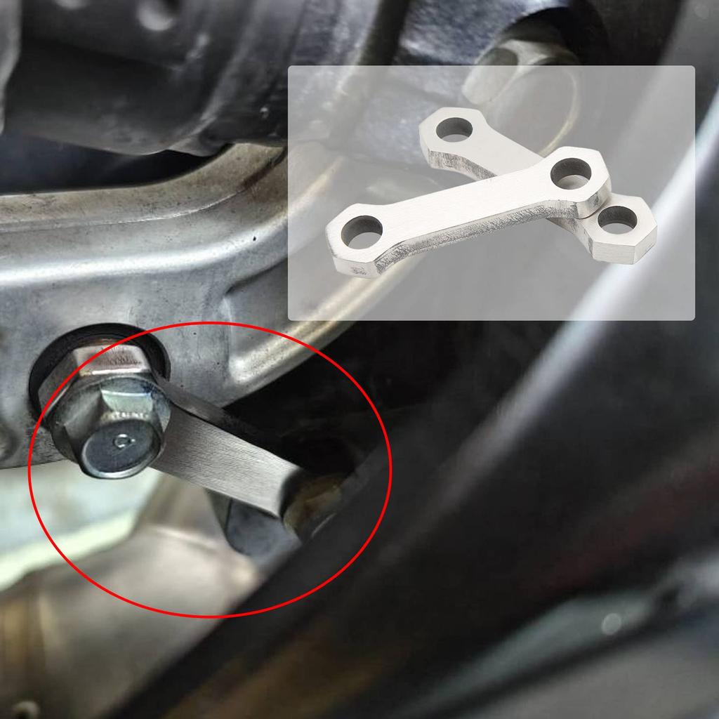 2PCS Stainless Steel Rolling Link Kit 30MM - High Hardness Replacement for FJ09 XSR900