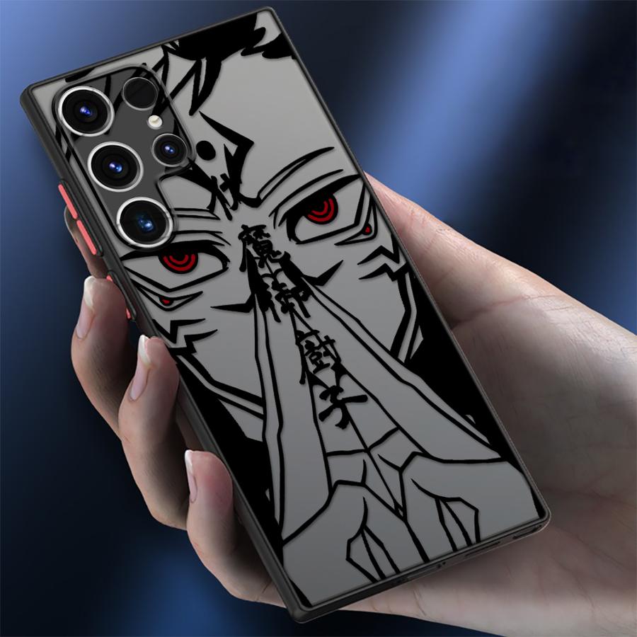Funda Back Phone Cover Case for Samsung Galaxy S20 FE Note 20 Ultra 10+ S24 Plus S26 S22 S21 S25 Ultra S23 FE Japanese Anime
