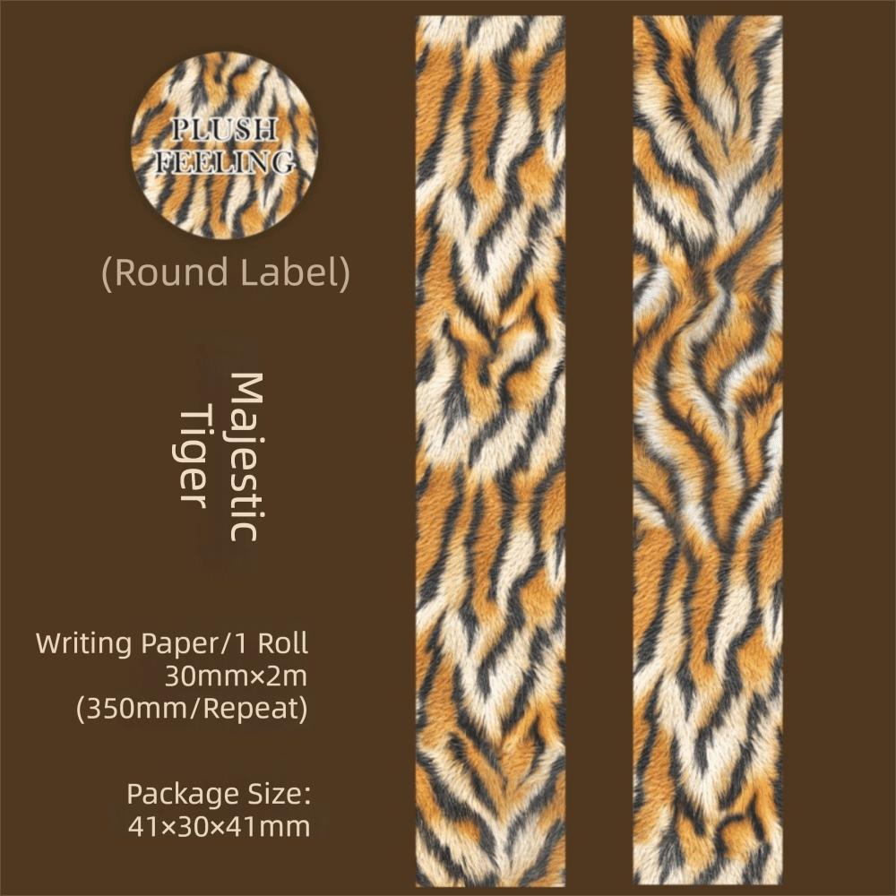 Fluffy Texture Washi Tape Collage Scrapbooking Stationery Stationery Decoration