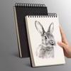 Up Turning Loose-Leaf Sketchbook Taking Notes Memo Notepad Portable Hand Ledger  Office