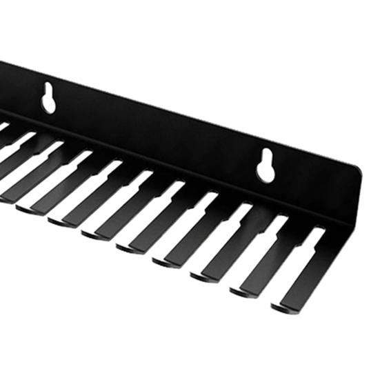 Wall-Mounted Cable Hanger Organizer 20 Slots Studio Storage Holder Cable Organizer for Guitar/Euro Rack/Computer Music Cables