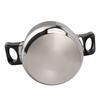 Household Stainless Steel Pressure Cooker Canner Explosion Proof Double Bottom Pressure Cooker for Gas Stoves Induction Stoves