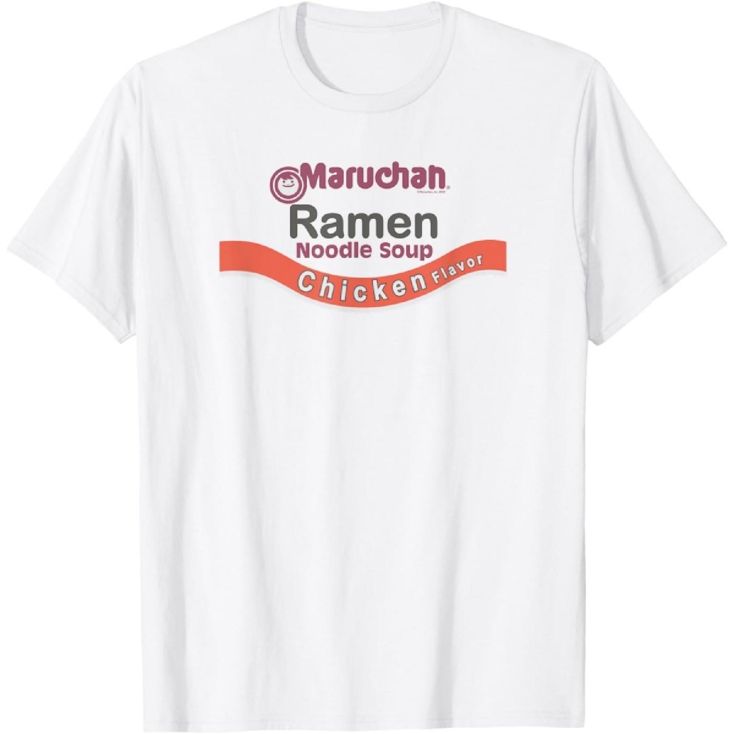 Maruchan Ramen Noodle Soup Chicken Flavor Logo T-Shirt XXXXXL белый