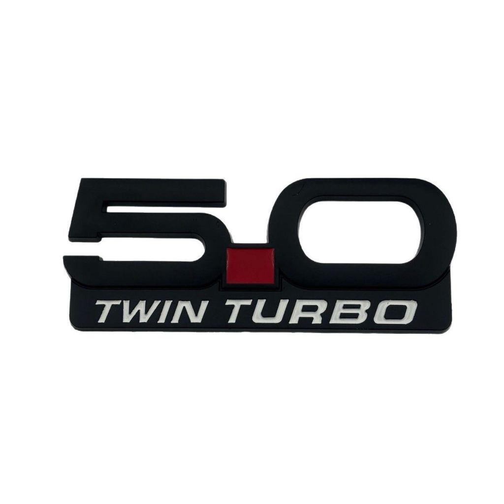 Ford Mustang 5.0 COYOTE V8 Fender Side Marker Sticker for Focus, Escape, Mondeo