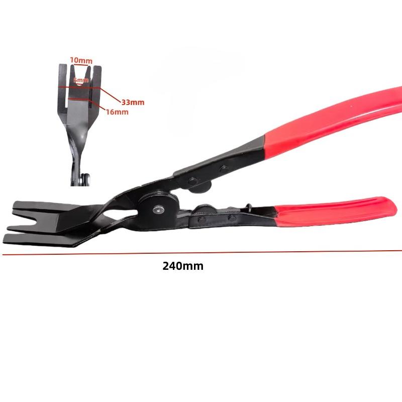 Auto Clip Pliers and Fastener Remover Car Trim Rivet Removal Pry Tool Repair for Automotive Door Panel Upholstery Dashboard