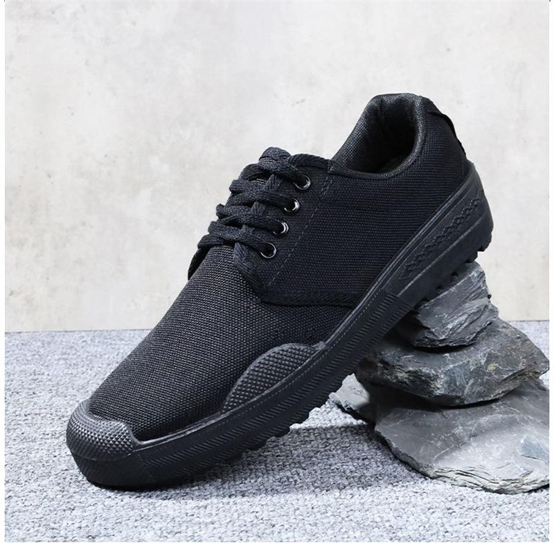 

Construction Site Camouflage Shoes, Labor Protection Shoes, Rubber Shoes, Work Shoes, Military Training Shoes, Casual Shoes, Sneakers 36 чёрный
