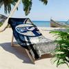 Asciugamano da Spiaggia con Stampa Schalke 04, Asciugamano Grande Morbido ad Asciugatura Rapida per Spiaggia Campeggio Nuoto