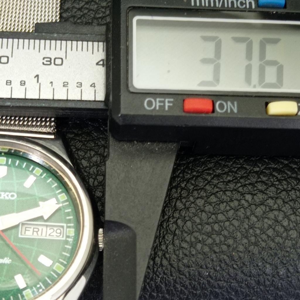 VINTAGE SEIKO AUTOMATIC 6309A JAPAN MENS GREEN COLOR DIAL WATCH a700501-5 R203-a700501