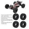 4PCS RC Wheel Tire Rubber Tyre 51mm Diameter for Axial SCX24 1/24 Remote Control Cars