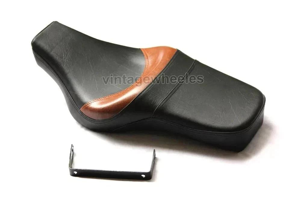 Royal Enfield Classic 350cc 500cc Low Rider & Passenger Seat Black & Brown
