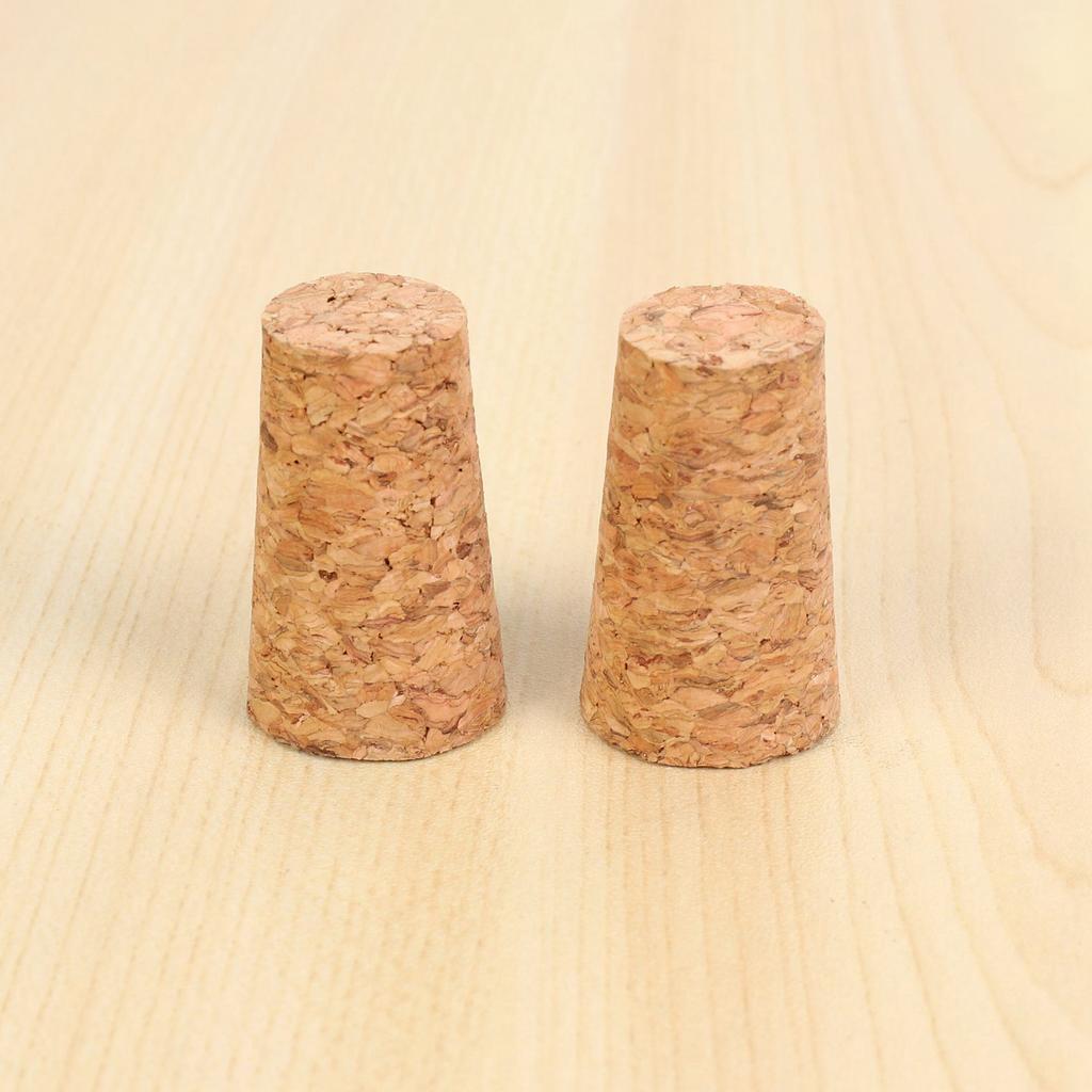 A84X-200Pcs Tapered Corks Stoppers DIY Craft Art Model Building 22X17x35mm
