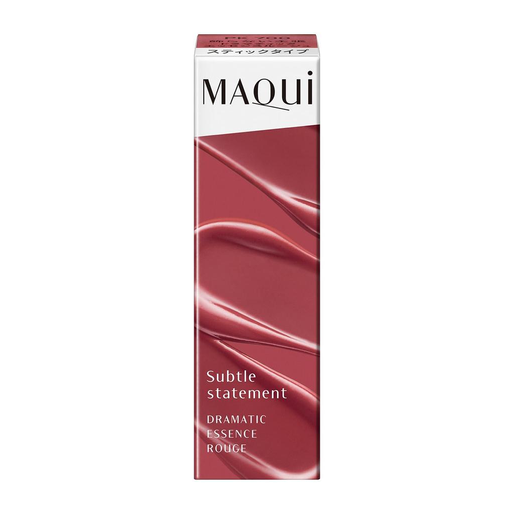 MAQUILLAGE Dramatic Essence Rouge PK700 Unpretentious statement 4g Lipstick Lip gloss Stick type Subtle fruity floral scent hard to stick to hard to