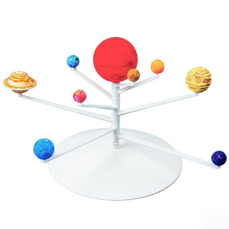 Solar System Educational Model Kit For Kids Science Diy Physics Classroom Learning