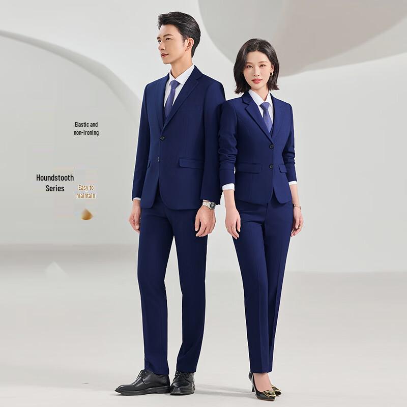 

Деловой мужской костюм-тройка Terman в «гусиную лапку» M