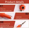 High Speed Steel Abrasion-resistant Woodworking Countersunk Bit-5 Pcs ( Blade Diameter 8mm) Chamfer Tool