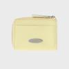 Zoe Zipper Card Wallet / LEMON [Cowhide]