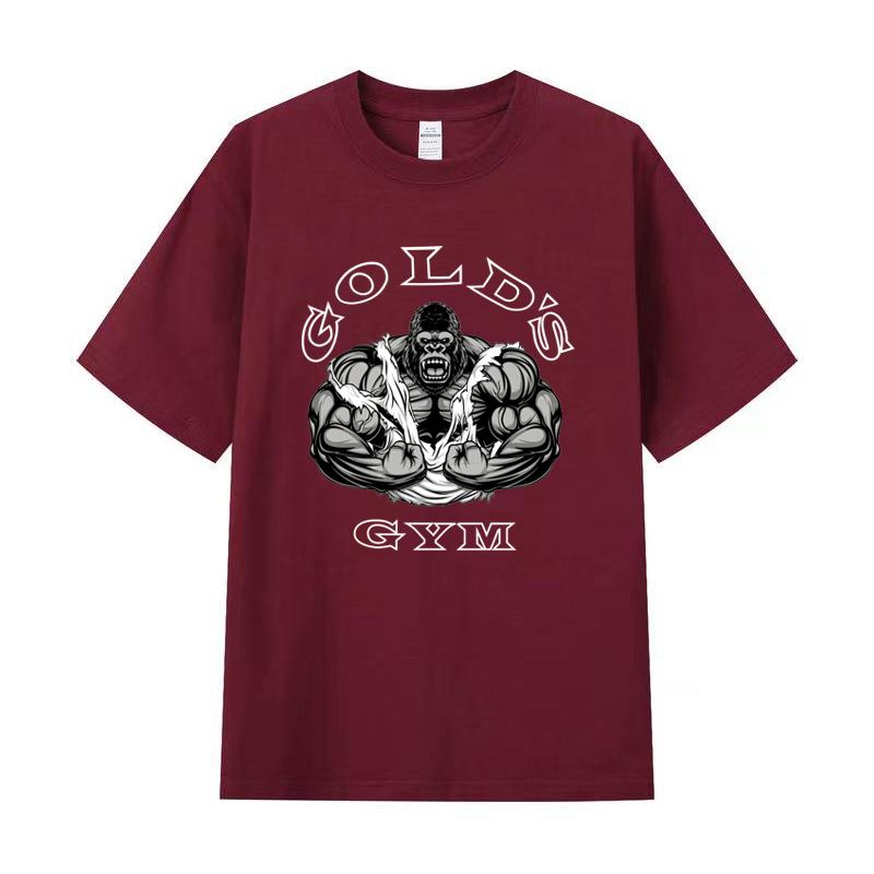 Tricou de vară pentru bărbați Tricou imprimat cu mâneci scurte din bumbac de înaltă calitate Tricou pentru femei Cămașă sport la modă Top de jogging casual