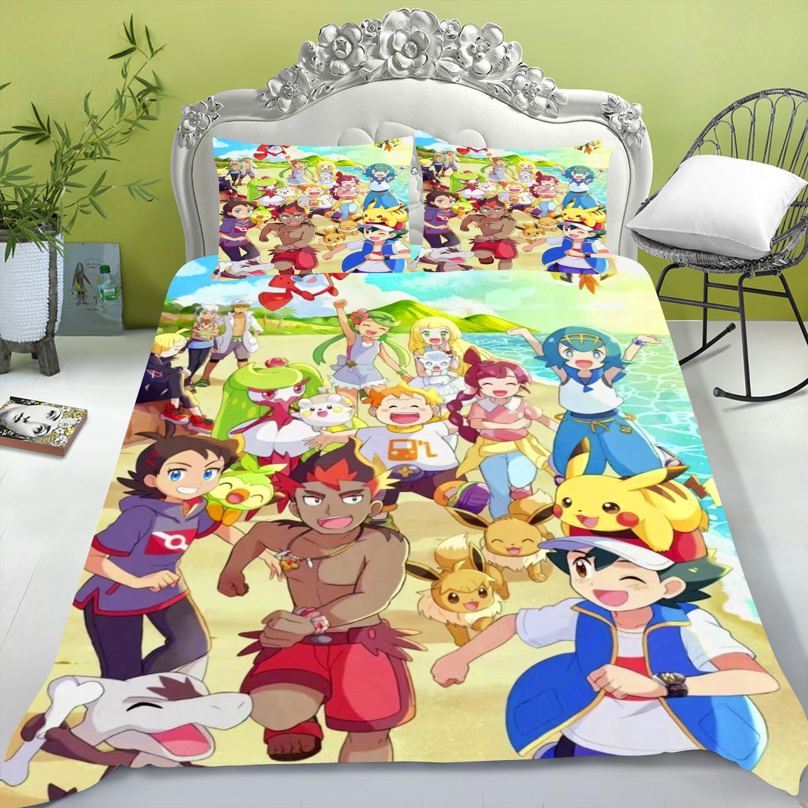 

Comforter Electric Mouse Bedding Set Children S Bedding Set Quilt King Size Children Printed 100% Polyester Comforter (quilt)-EU Single(135*200cm)3pcs