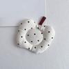 14.5*12cm Fruit Shaped Design Ins Fabric Coaster Wave Point Cotton Creative Coffee Cup Pad Heat Resistant 13 Colors