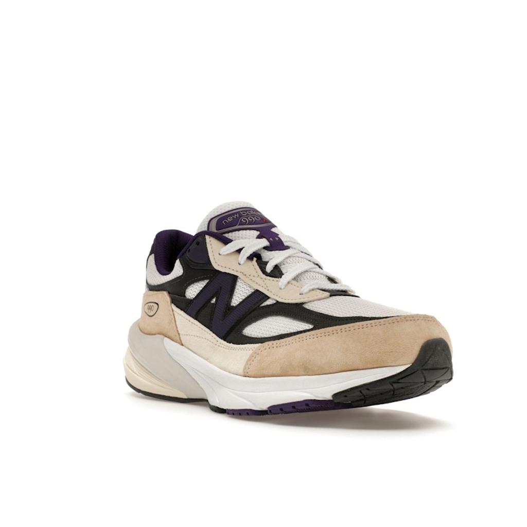 Teddy Santis x New Balance 990v6 Vyrobeno v USA Bílá Černá Švestková Pánské Tenisky Phantom U990WB6