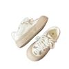 High-value casual board shoes women's new spring versatile shoes platform white shoes bread shoes women
