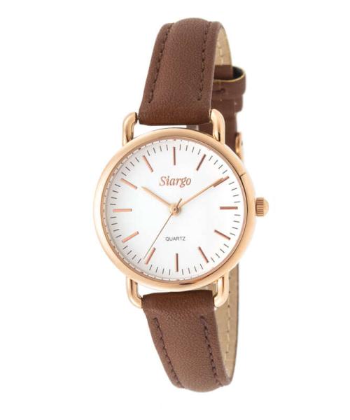 [SIARGO] SIARGO Caper Collection Women s Leather Wristwatch SG-002-RBR Standard