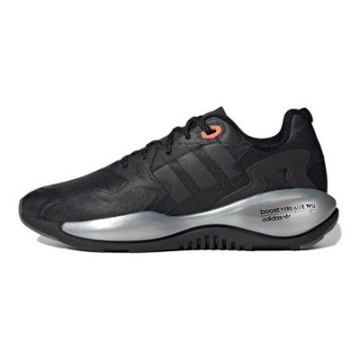 Originals ZX Alkyne Fabric Synthetic Leather Classic Sports Breathable Low-Top Lifestyle Shoes Unisex Sneakers Black Silver FX6225